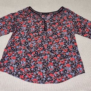 *3 for $18* Jones New York Signature Floral Print Blouse